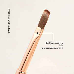 Pinceau à ongles professionnel en gel UV avec manche en métal personnalisé, pinceau de peinture pour gel constructeur pour salon de manucure - Product Image 5