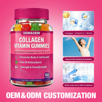 Gummies de collagène et biotine OEM pour la croissance des cheveux et le soutien antioxydant chez la femme – Complément alimentaire pour adultes
