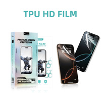 Protector de Pantalla Transparente HD Anti-Rayones y Anti-Explosión, Película de Hidrogel TPU Suave para Tiendas de Celulares y Talleres de Reparación de Electrónicos
