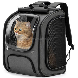 Pet Cat <b>Backpack</b> <b>Carrier</b> Large Space Cat Bubble <b>Backpack</b> Breathable Shaded <b>Dog</b> <b>Carrier</b> <b>Backpack</b> for Travel Hiking Shopping - Product Image 2