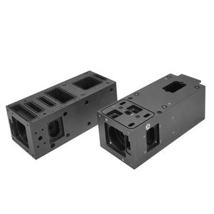 ด้วยชิ้นส่วนกลึง CNC อโนไดซ์ ชิ้นส่วน<span class=keywords><strong>อุตสาหกรรม</strong></span>การสื่อสารการทําให้สีดําแบบกําหนดเอง <span class=keywords><strong>เครื่อง</strong></span>จักรกลซีเอ็นซีเปลี่ยนการทดสอบ QC 100% - Product Image 4