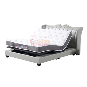 Quality assurance electric bed use adjustable massage mattress