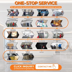 Sıcak satış 1000W 500W 400W hepsi bir sokak lambası su geçirmez açık yol lambası büyük güneş LED sokak lambası - Product Image 6