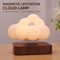 Lampe à lévitation magnétique de luxe en forme de nuage ABS pour la décoration intérieure, veilleuse LED pour la maison et le bureau