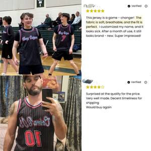 <strong>Basketball</strong> Uniform <strong>Basketball</strong> <strong>Jersey</strong> Sports Suit <strong>Custom</strong> Top Quality Printed Logo Name Men Youth <strong>Jersey</strong> <strong>Basketball</strong> Uniforms - Product Image 4