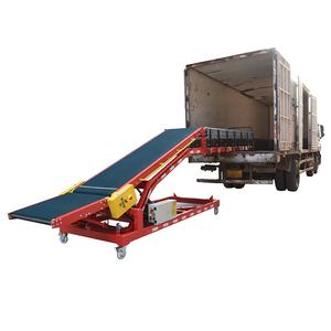 Verimli malzeme taşıma için kamyon boşaltma lojistik üretim hattı için uzatılabilir esnek bantlı konveyör yükleyici - Product Image 2