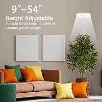 Lampe de croissance pour plantes d'intérieur, hauteur réglable, minuterie automatique, intensité variable, LED 5V basse tension sécurisée