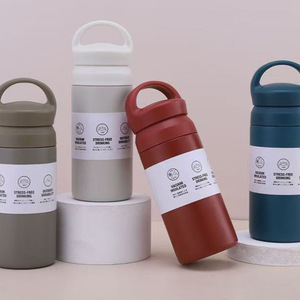 Compact 19.5cm Height 350ml Hand Ring Water <b>Bottle</b> - Product Image 1