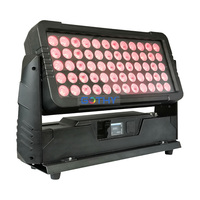 Projecteur LED extérieur pour bâtiment 60x10W RGBW, éclairage urbain, étanche IP65, pour scène