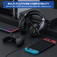 Écouteurs filaires de fabrication professionnelle, casque de jeu filaire, basses profondes stéréo avec microphone pour PC, ordinateur portable, casque de gamer