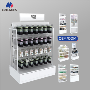 Étagère de magasin de beauté, présentoirs de beauté haut de gamme pour petits espaces, <span class=keywords><strong>vitrine</strong></span> de magasin de soins de la peau pour agent de vente au détail - Product Image 1