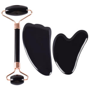 2025 Pure Obsidian Blake Jade Roller Guasha Aparato de raspado Juego de regalo Pequeños negocios Cosméticos Belleza Boda <span class=keywords><strong>Seguro</strong></span> Objetivo - Product Image 6