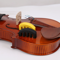 Sourdine de violon professionnelle en caoutchouc pour violoncelle 4/4, ajustement universel, sourdine d'étude avec toucher doux, accessoire d'orchestre