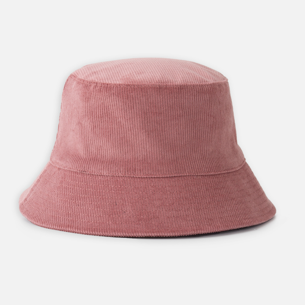 Шапка с принтом в полоску на заказ, высококачественные розовые Панамы, чистые вельветовые мягкие теплые шапки для рыбалки