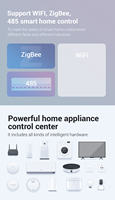 Panneau de commande domestique IPS 10 pouces, panneau de commande central Tuya, interrupteur mural, interrupteur lumineux WiFi, écran tactile, passerelle Zigbee Q10 Pro