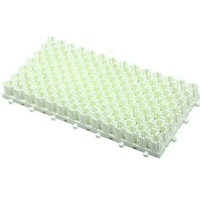 Tapis de sol antidérapant XueHui blanc 80*20cm en PE pour piste de ski artificielle, idéal pour stations balnéaires, hôtels et centres commerciaux