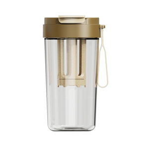 Bouteille Jika Cold Brew 330ml 480ml avec poignée et paille pour utilisation en extérieur et brassage maison - Product Image 3