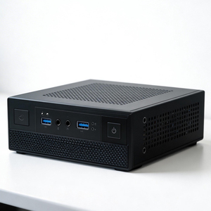 Mini PC Barebone AMD R5 3500U, boîtier pour jeux, ordinateur de contrôle industriel, mini PC 2COM AI - Product Image 5