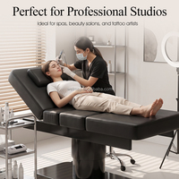 Tables et lits de massage modernes et intelligents, électriques et réglables, pour cliniques de spa, salons de beauté et soins des cils