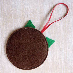 Decoración colgante de Navidad de fieltro de venta directa de fábrica de alta calidad para uso en decoración del hogar - Product Image 2