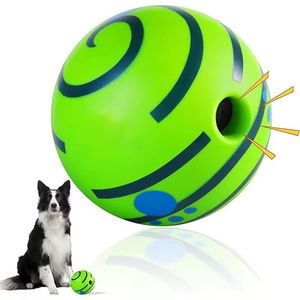 New Style Custom Logo Haustier Wackeln Hundes pielzeug <span class=keywords><strong>Ball</strong></span> Quietschende Hundes pielzeug Kichern Bälle mit Klängen für das Training Kauen Wag - Product Image 2