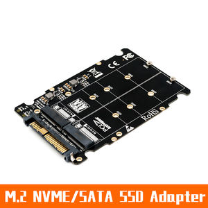 Tishric Dual <span class=keywords><strong>M</strong></span>.<span class=keywords><strong>2</strong></span> Nvme Ssd Adapter Kaart Sleutel <span class=keywords><strong>M</strong></span> & Key B Compatibel U.<span class=keywords><strong>2</strong></span> SFF-8639 Ondersteunt 2280/2260/2242/2230 <span class=keywords><strong>M</strong></span>.<span class=keywords><strong>2</strong></span> Ssd Geheugen Product - Product Image 2