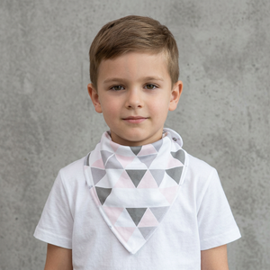 Venta Directa de Fábrica, Diseño OEM, Logotipo Personalizado, Baberos de Bebé de Viscosa/Algodón, Gran Venta, Alta Calidad, Triangulares, Ecológicos y Lindos - Product Image 1