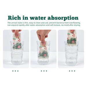 Paños de Cocina Impresos Navideños Biodegradables y Absorbentes, Paños de Limpieza para Cocina al por Mayor - Product Image 3