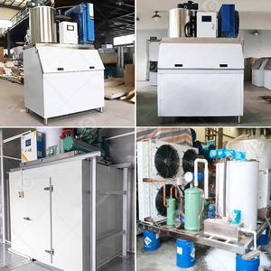 Macchina per la Produzione di Ghiaccio a Scaglie Industriale Commerciale da 5 10 15 20 25 30 Tonnellate, 1-3-5 Tonnellate, Usata in Vendita - Product Image 2