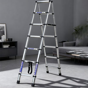 Thang nhôm Thang gấp đa chức năng Thang gấp hai mặt Thang gấp hai mặt cho dụng cụ gia đình - Product Image 5