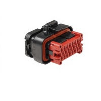 770680-1 Connecteur Adaptateur Automobile Étanche IP68 Rectangulaire en Nylon Femelle 23 Broches 12V Contact Cuivre 16A