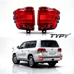 Luces Traseras LED de Alta Calidad TYPY para Toyota Land Cruiser 2016-2018, Luces de Parachoques Trasero con Luces de Circulación Diurna - Product Image 1