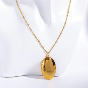 Personalisierte Herzförmige Medaillons-Halskette mit Bildern Foto Valentinstag Gedenk-Modeschmuck für Frauen Männer - Product Image 6