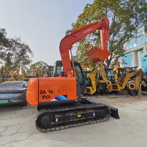 Miniexcavadora Usada Hitachi Zaxis 70 de 7 Toneladas, Potente y Duradera, Componentes Originales PLC y Motor en Excelente Estado - Product Image 2