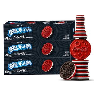 Nueva llegada al por mayor Coca-Cola Oreo Articulación Galletas Cola <span class=keywords><strong>Soda</strong></span> Sabor Sandwich Galletas 97g - Product Image 2