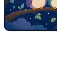 Tapis de pique-nique matelassé extra large avec dos imperméable, pliable, réutilisable, pour extérieur, plage, camping, jeu, motif dessin animé personnalisé pour enfants