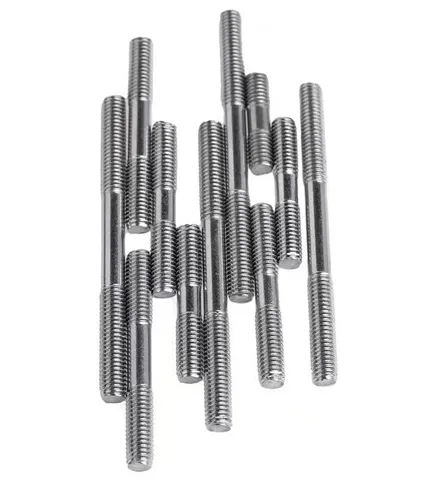 Đôi đã kết thúc một nửa Threaded Rod đôi End Head Studs Bolt carbon và thép không gỉ cho bu lông