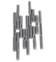 Double Ended Half Threaded Rod Double End Head Studs Bolt Carbon and Stainless Steel for Bolts