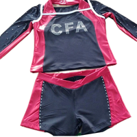 2025 nouveau tissu Mystique uniformes de pom-pom girl haute qualité Polyester Spandex imprimé Design taille des adultes avec un prix compétitif