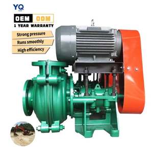 <b>Large</b> Particle Handling High-Pressure Slurry Suction Pump <b>4</b> Inch Heavy Duty Slurry Sand Pump for Harbor Dredging - Product Image 2