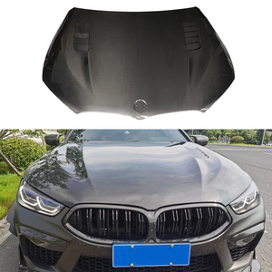 Nuevo Capó de Motor de Fibra de Carbono para BMW Serie 8 M8 2019-2025 - Actualización Atornillable Negra - Product Image 1