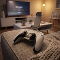 Support de fixation sans fil pour manette PS5 avec support de téléphone réglable TP5-0527B