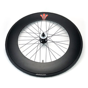 Roues de vélo fixie en alliage d'aluminium de haute qualité <span class=keywords><strong>700C</strong></span> avec freins à disque, <span class=keywords><strong>36</strong></span> <span class=keywords><strong>trous</strong></span>, jantes de 88 mm et 90 mm de largeur pour vélo fixie - Product Image 3