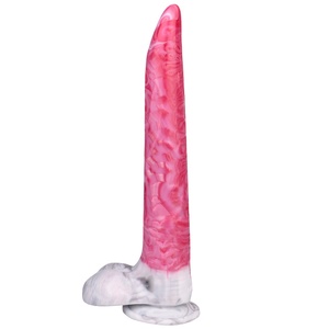 FAAK Super Long Animal Dog Penis <b>Dildo</b> Realistic Soft <b>Dildo</b> With Suction Cup Anal Sex Toys for Men Women Masturbator Phallus - Product Image 6