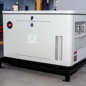 조용한 CNG NG LPG 가스 발전기 5kW 10kW 15kW 단상/삼상 공랭식 저배출 가정용 - Product Image 1