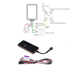 Alarma de batería impermeable global, aplicación gratuita para coche, motocicleta, dispositivo de seguimiento de vehículos, rastreador GPS GT003 - Product Image 5