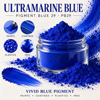 Poudre de colorant inorganique bleu outremer d'approvisionnement d'usine pour textiles encres plastiques et peintures