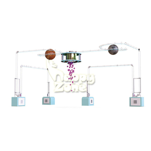 Personalizado grande Ocean Ball Cannon Ball Shooter Ball juego de pared juego suave interior equipo de patio para centro de juego - Product Image 5
