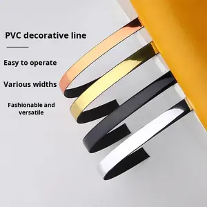 Personnalisé 20mm anti-rayures mur couture autocollant meubles bande décorative-auto-adhésif bord bande fabricant pour carrelage - Product Image 1