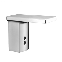 Robinet d'eau automatique avec capteur CE HY-153D intelligent sans contact monté sur le pont avec trou unique pour salle de bain cuisine et parc